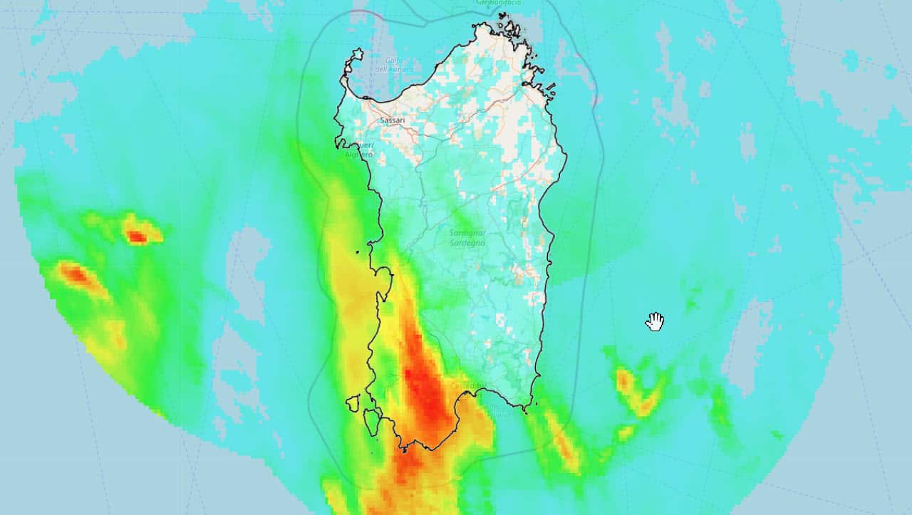 2022 05 27 07 52 02 - Meteo SARDEGNA, temporali in atto. Durata maltempo e poi l’WEEKEND