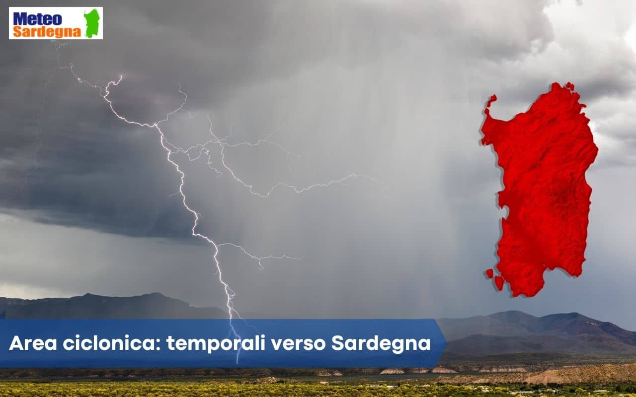 Meteo SARDEGNA - Meteo SARDEGNA, fronte temporalesco a ridosso della Sardegna