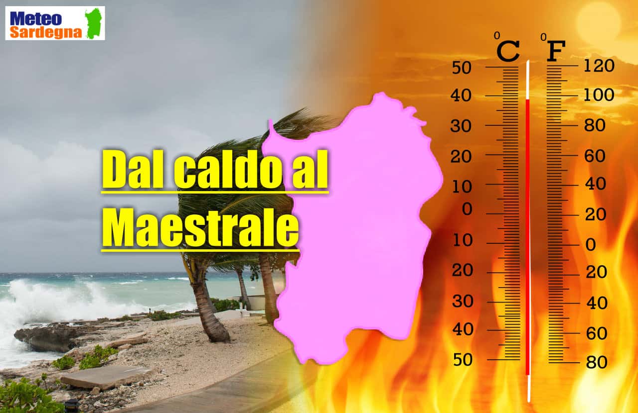 caldo refrigerio maestrale - Meteo Sardegna: weekend di primo vero caldo, in attesa del Maestrale