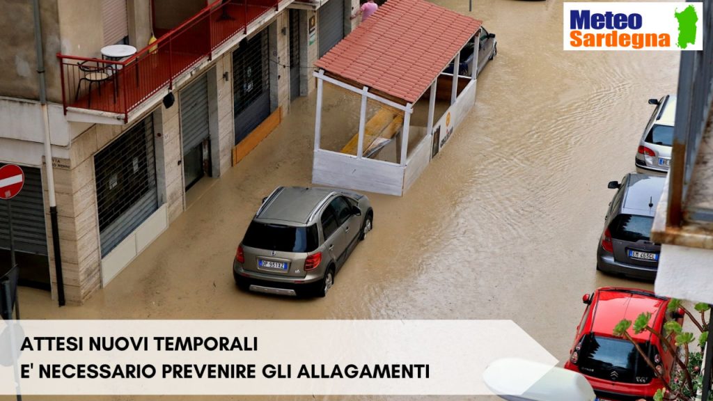 meteo sardegna allagamenti 1024x576 - METEO Sardegna, un sabato di nubifragi. In futuro temporali più intensi