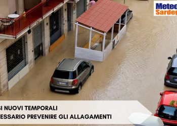 meteo sardegna allagamenti 350x250 - Meteo Sardegna, piove male: piogge e temporali con allagamenti e frane. Desertificazione