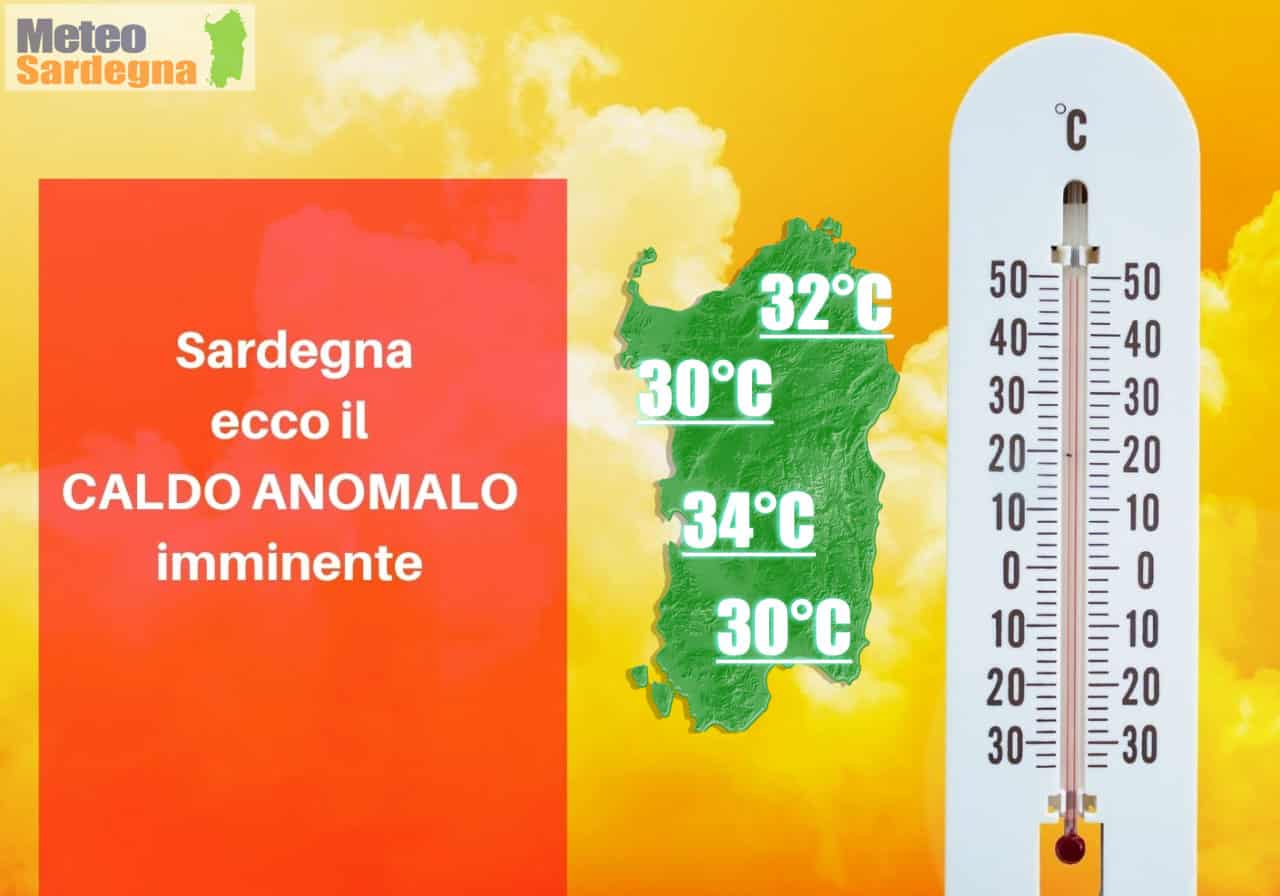 meteo sardegna ondata di caldo - Meteo Sardegna, in prima fila per le impetuose Onde di Calore già a Maggio. Estate caldissima