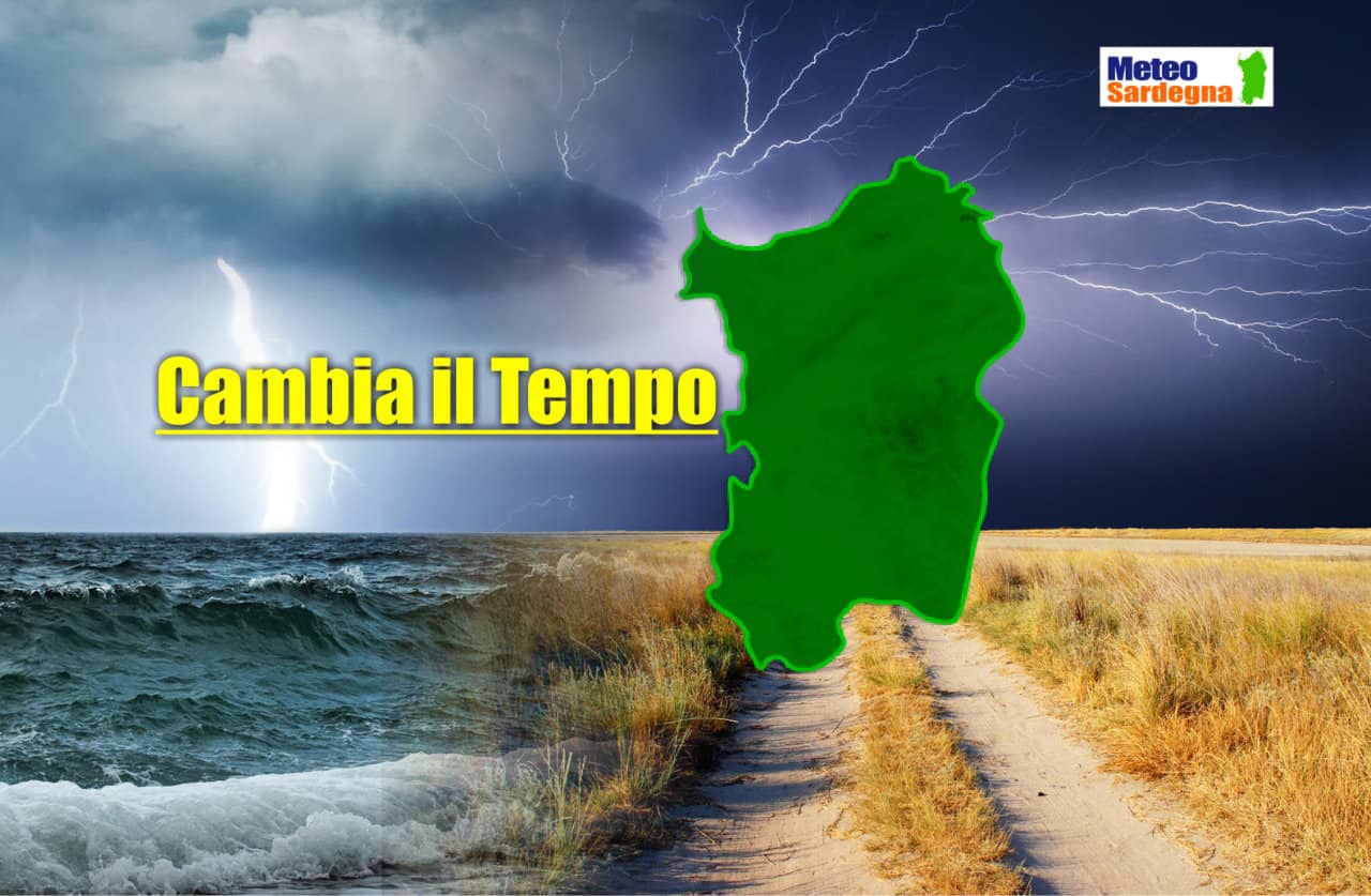 meteo sardegna temporali - Meteo Sardegna: i TEMPORALI sono in arrivo, poi si apriranno nuovi scenari