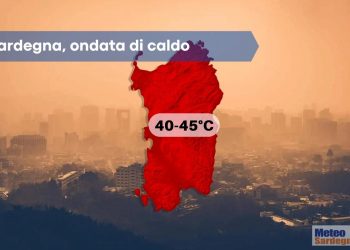 ondata di calore 350x250 - Meteo Sardegna, la rottura dell’Estate 2021. Il rischio nubifragi