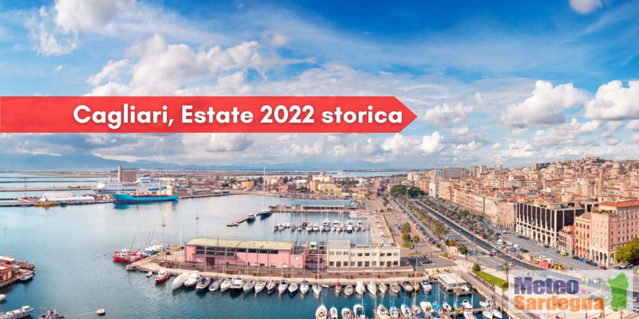 cagliari estate 2022 - Meteo Cagliari, 2022 caldo come il 2003. I numeri