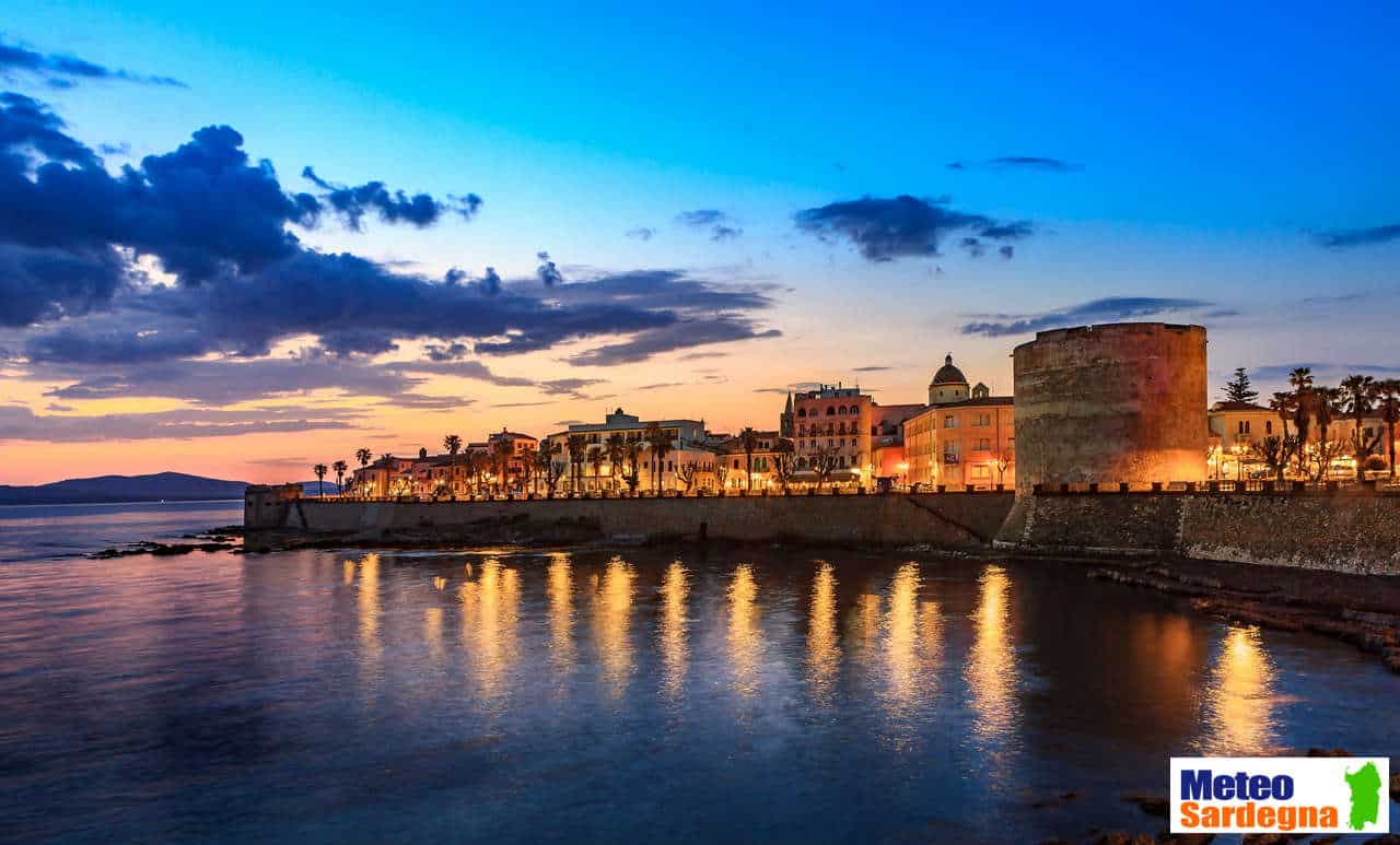 meteo 00019 - Meteo ALGHERO: caldo in diminuzione, temperatura sopra la media