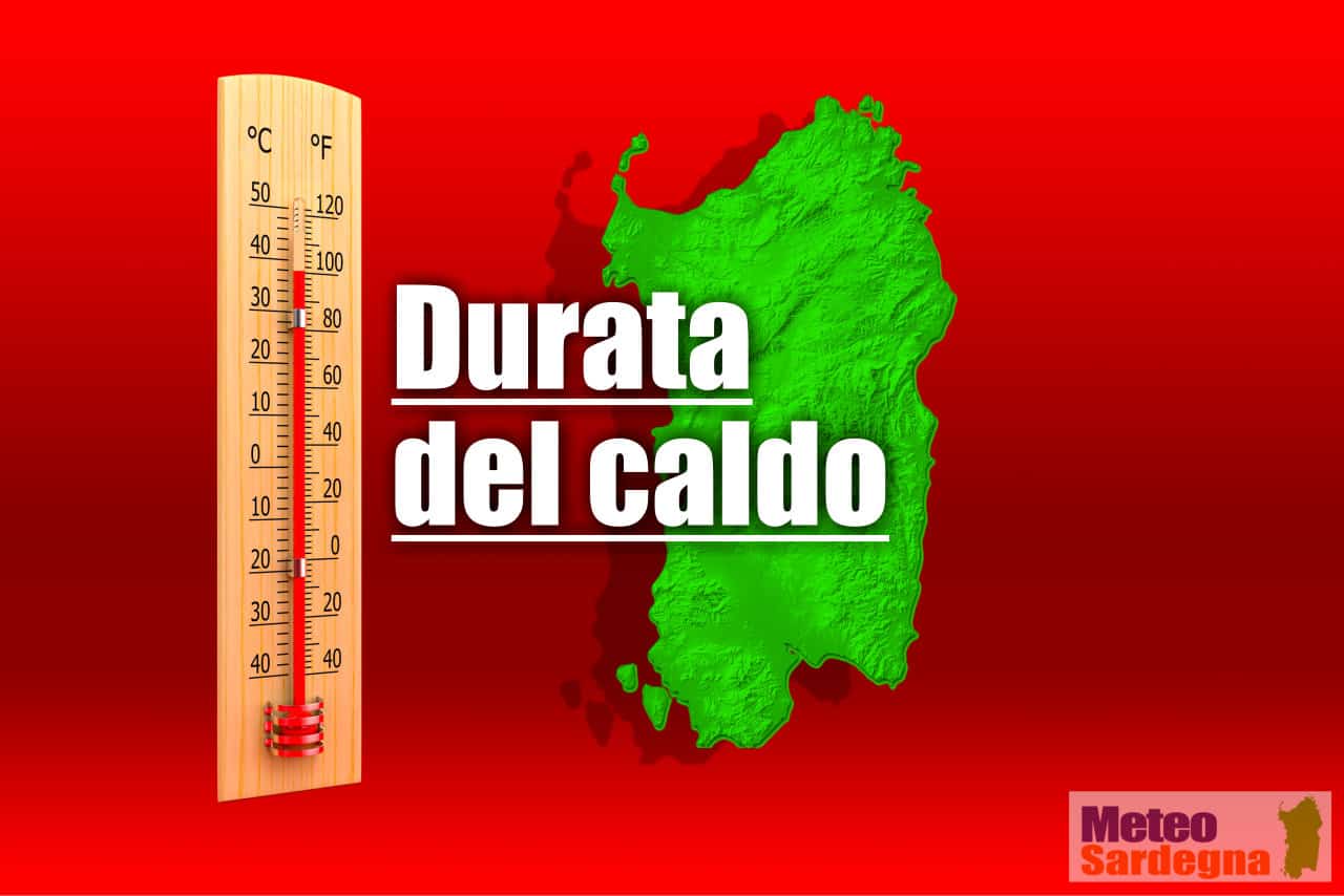 meteo sardegna durata caldo - Meteo Sardegna, i 40 gradi ormai ci sono. Durata del caldo estremo