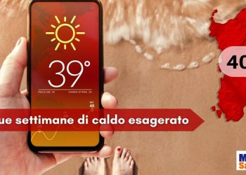 meteo sardegna caldo esagerato 9263 h 350x250 - Meteo Sardegna temperature previste questa settimana anche oltre 40 gradi