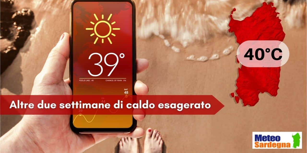 meteo sardegna caldo esagerato 9263 - Meteo SARDEGNA, verso un nuovo aumento del caldo