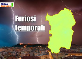 temporali sardegna home 350x250 - Meteo Sardegna, Temporali simil Tropicali. Mappe a confronto