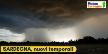 meteo sardegna nuovi temporali 545887 Personalizzato 360x180 - Imminente, ingente bufera di vento in Sardegna: raffiche sino 150 km orari