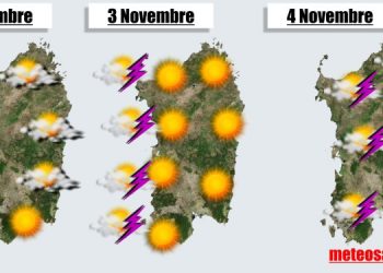 meteo sardegna prossimi giorni 541 Personalizzato 350x250 - Meteo SARDEGNA, forte maltempo: martedì e mercoledì sarà burrasca forte