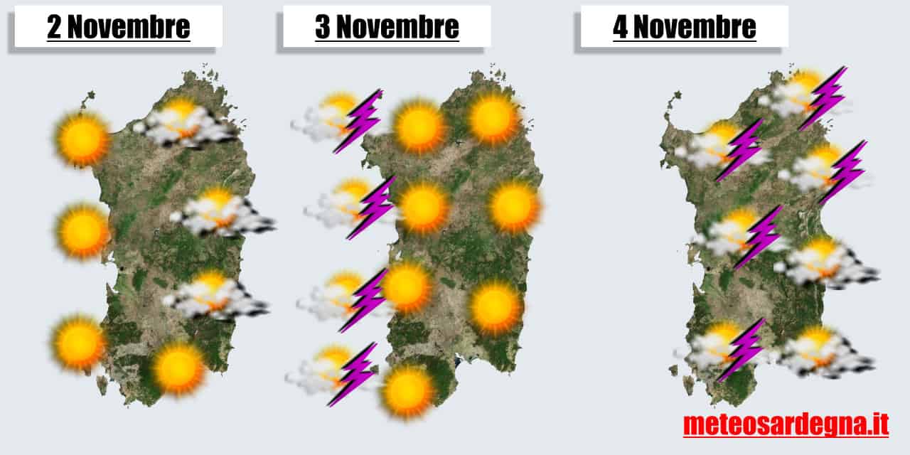 meteo sardegna prossimi giorni 541 - Meteo Sardegna, arriva una perturbazione che porrà fine al caldo anomalo