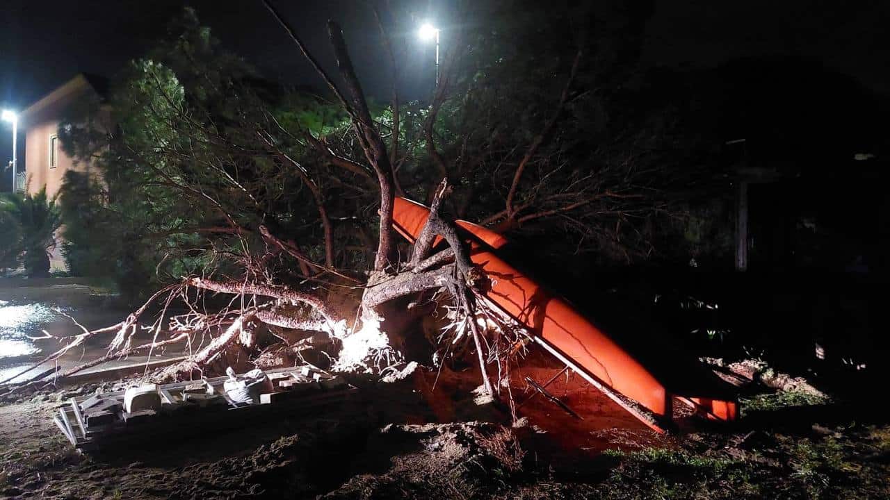 photo 2022 11 21 21 46 49 - Notte bestiale in Sardegna, meteo eccezionalmente avverso come non succedeva da anni