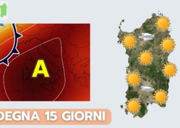 meteo prossimi giorni 2165 Personalizzato 350x250 - Ancora piogge, specie su Sardegna orientale. Migliora da venerdì, Natale col sole