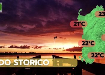 meteo sardegna caldo storico 45 350x250 - Ancora piogge, specie su Sardegna orientale. Migliora da venerdì, Natale col sole