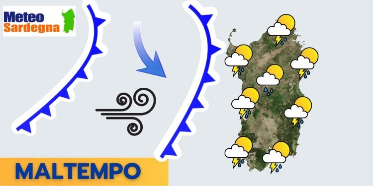 meteo sardegna temporali 5552 Personalizzato - Meteo in Sardegna: serie di perturbazioni porteranno maltempo
