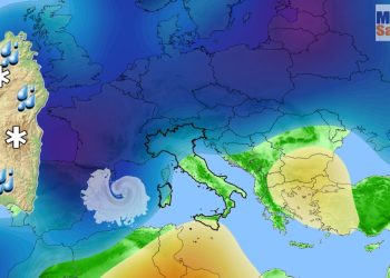 meteo sardegna aria gelida e freddo 56 350x250 - Prima perturbazione, è solo l’inizio. Maltempo picchierà duro nel weekend