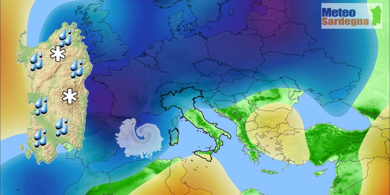 meteo sardegna aria gelida e freddo 56 - Meteo Sardegna: ciclone continuerà a portare pioggia e neve, grosse novità