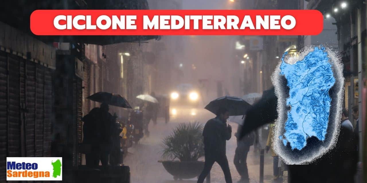 meteo sardegna ciclone mediterraneo 51220 - Meteo in Sardegna sotto l'occhio del ciclone. Arriva il Maltempo