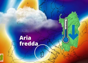 meteo sardegna freddo invernale 541 350x250 - Bomba d'acqua in parte della Sardegna: 300 Millimetri di Pioggia in meno di 48 Ore
