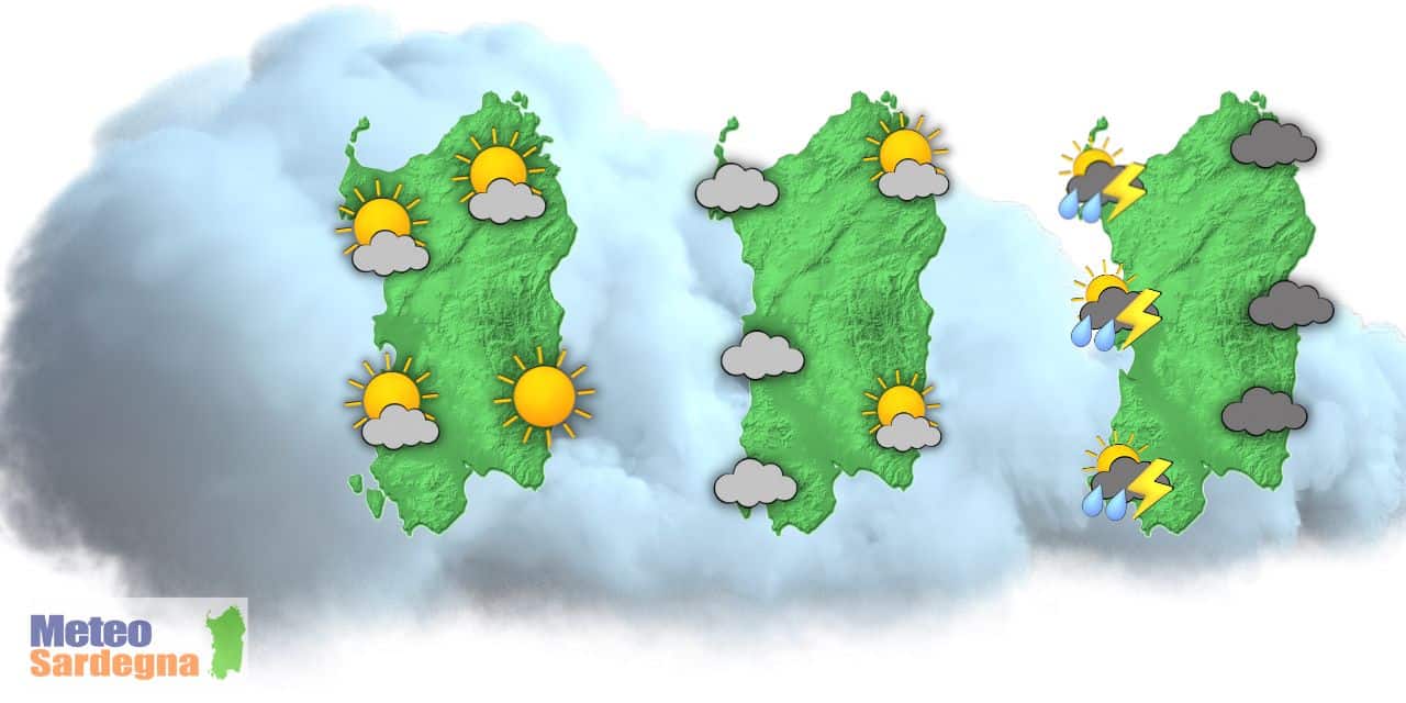 meteo sardegna peggiora 4123 - Meteo Sardegna: cambia nel weekend, pioggia in arrivo poi freddo e neve