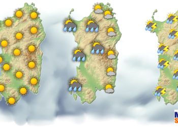 meteo sardegna peggiora settimana prossima 5616 350x250 - Clou del caldo africano, ma sarà grande svolta meteo la prossima settimana