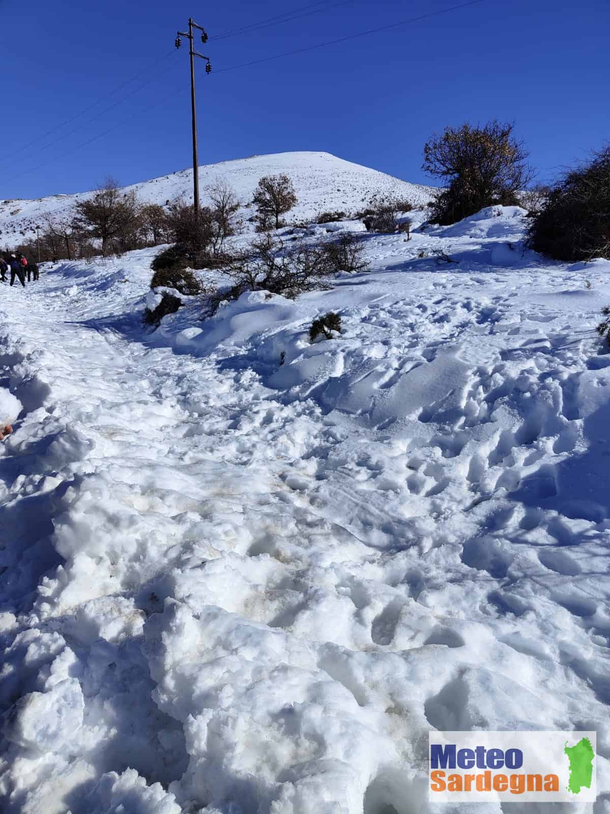 neve gennargentu 20231 - Gennargentu con la neve. Meteo invernale in Sardegna
