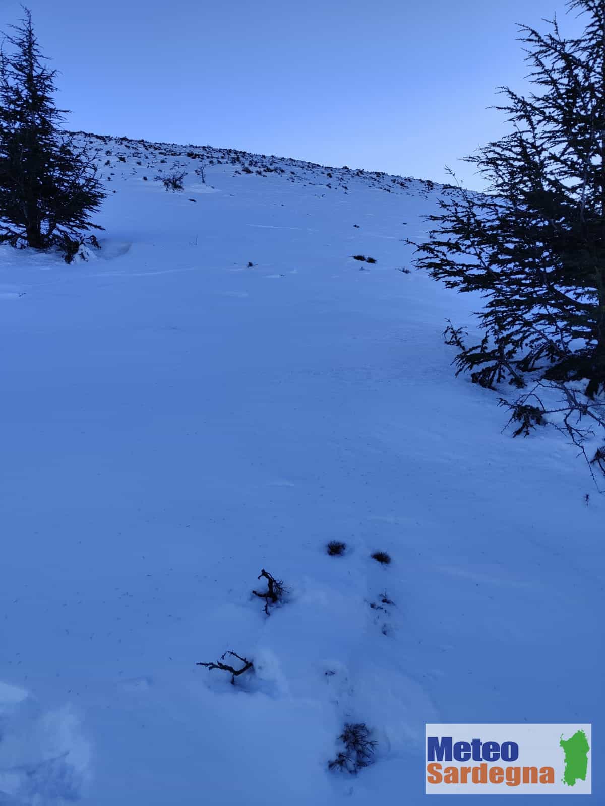 neve gennargentu 20236 - Gennargentu con la neve. Meteo invernale in Sardegna