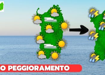 sardegna previsioni meteo verso peggioramento invernale 350x250 - Meteo Sardegna: dal caldo al freddo improvviso, torneranno pioggia e neve