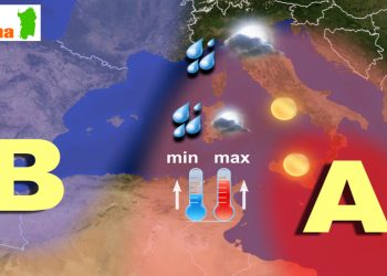 Temperature in aumento nei prossimi giorni, ma anche qualche pioggia