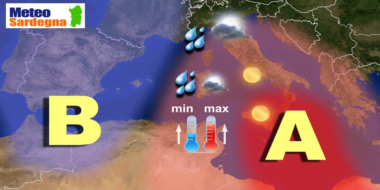 anticiclone primavera pioggia - Meteo Sardegna: arriva qualche pioggia, ma esplode il caldo primaverile