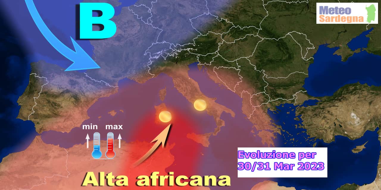 meteo 30 31 mar 2023 - Meteo Sardegna: torna il caldo dopo la burrasca. Novità nel weekend Palme