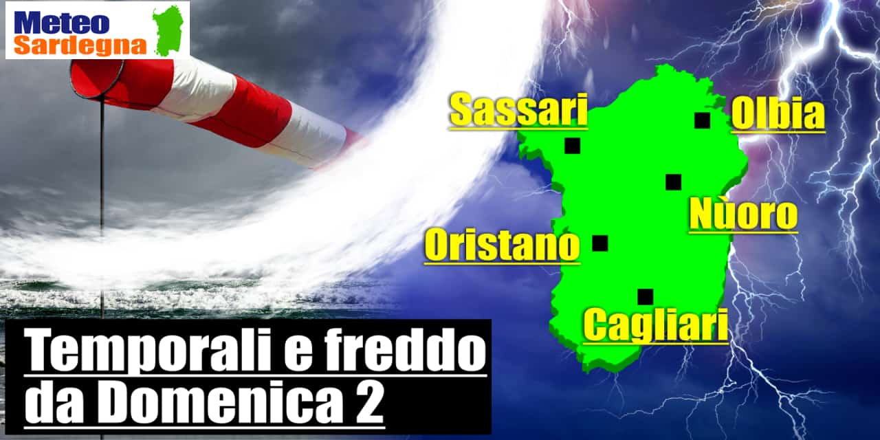 meteo domenica palme sardegna - Meteo Sardegna: dal weekend assalto d’aria fredda, torna qualche pioggia