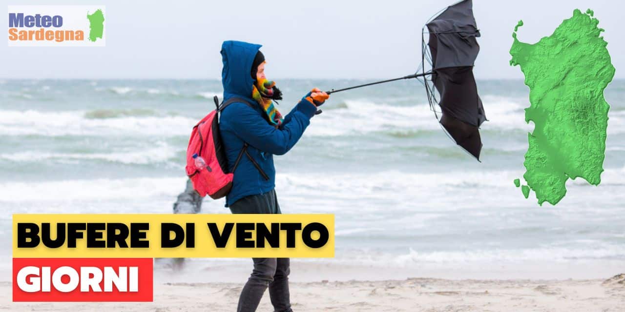 meteo sardegna bufere di vento 3232 - Le BURRASCHE di vento del meteo primaverile