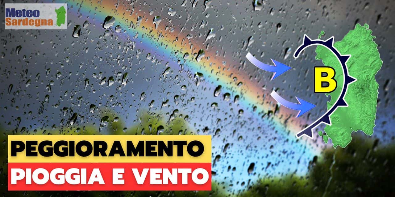 meteo sardegna peggioramento 233 - Dal meteo di PRIMAVERA al ritorno dell'INVERNO