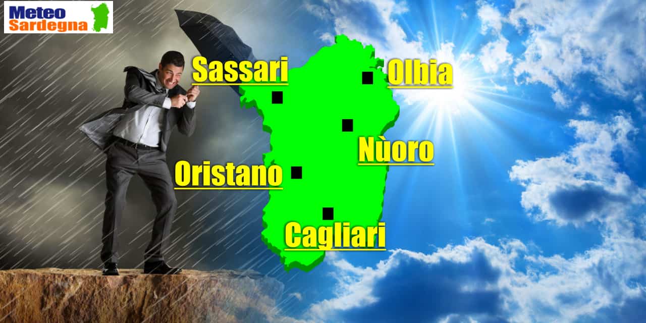 sole primavera pioggia sardegna - Meteo Sardegna: burrasca di vento, poi ritorna qualche pioggia