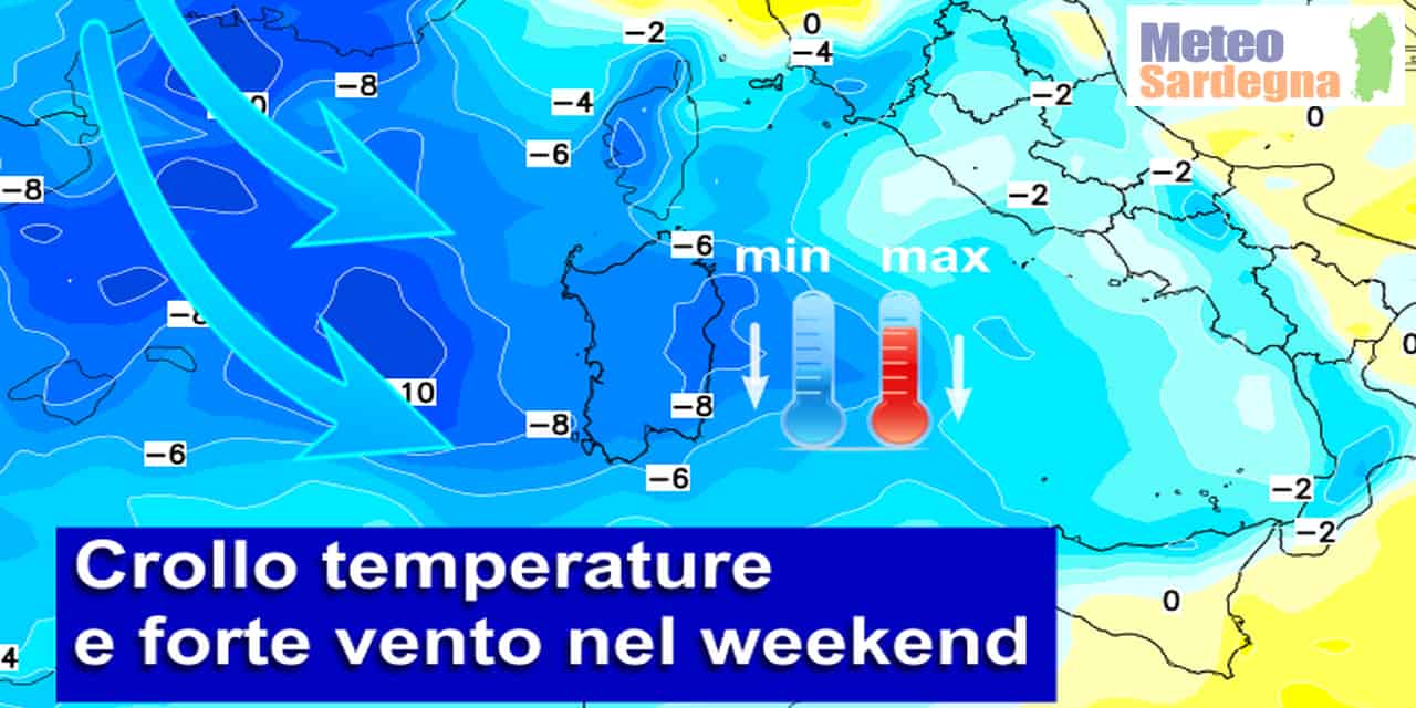 weekend invernale sardegna - Meteo Sardegna: picco di caldo, poi temperature in picchiata, torna Inverno