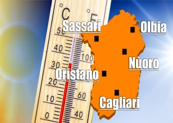 Temperature elevate nei prossimi giorni