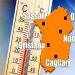 Temperature elevate nei prossimi giorni