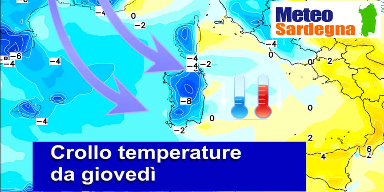 calo temperature - Meteo Sardegna: scoppia il caldo africano, poi cambia tutto da giovedì