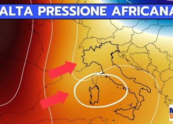 meteo con alta pressione africana verso sardegna 350x250 - Meteo da piena PRIMAVERA, anche nel maltempo