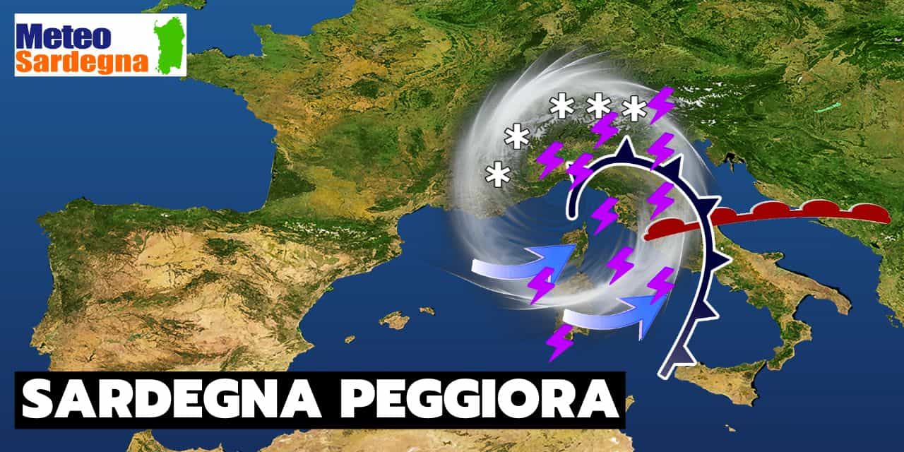 meteo maggio sardegna peggiora - Imminente il cambiamento METEO, anche in Sardegna