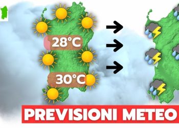 meteo sardegna caldo africano 350x250 - Meteo Sardegna: arriva qualche pioggia, ma esplode il caldo primaverile