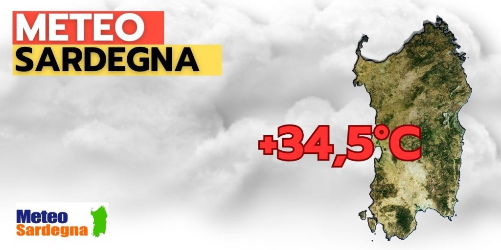 meteo sardegna caldo record 1024x512 - Ondata di calore in Sardegna: temperature record e impatto del riscaldamento globale