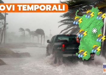 meteo sardegna temporali 350x250 - Perturbazione avanza a grandi passi, meteo peggiora. Weekend con l’ombrello