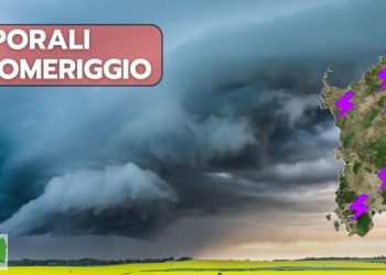 meteo sardegna temporali al pomeriggio 350x250 - Sardegna, meteo di fine Aprile estremamente incerto