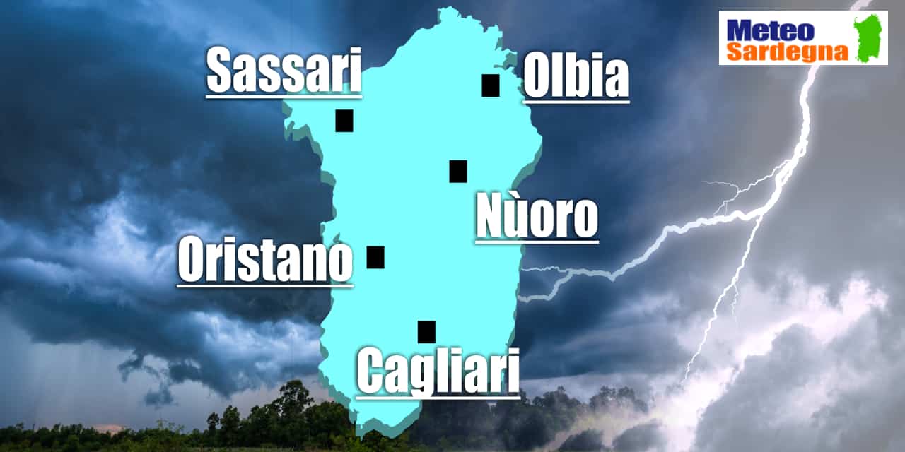 pioggia temporale sardegna - Meteo Sardegna: debutto Maggio col maltempo, Estate indietro tutta