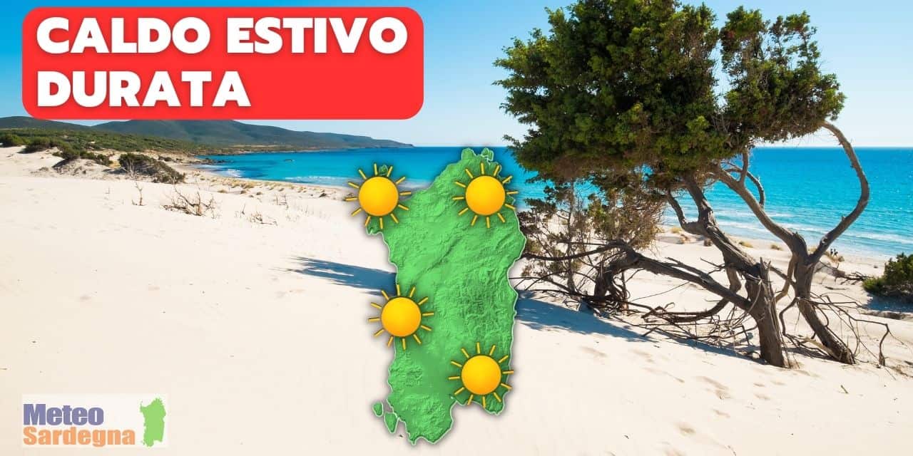 sardegna con caldo estivo - Sardegna, verso condizioni meteo di inizio Estate