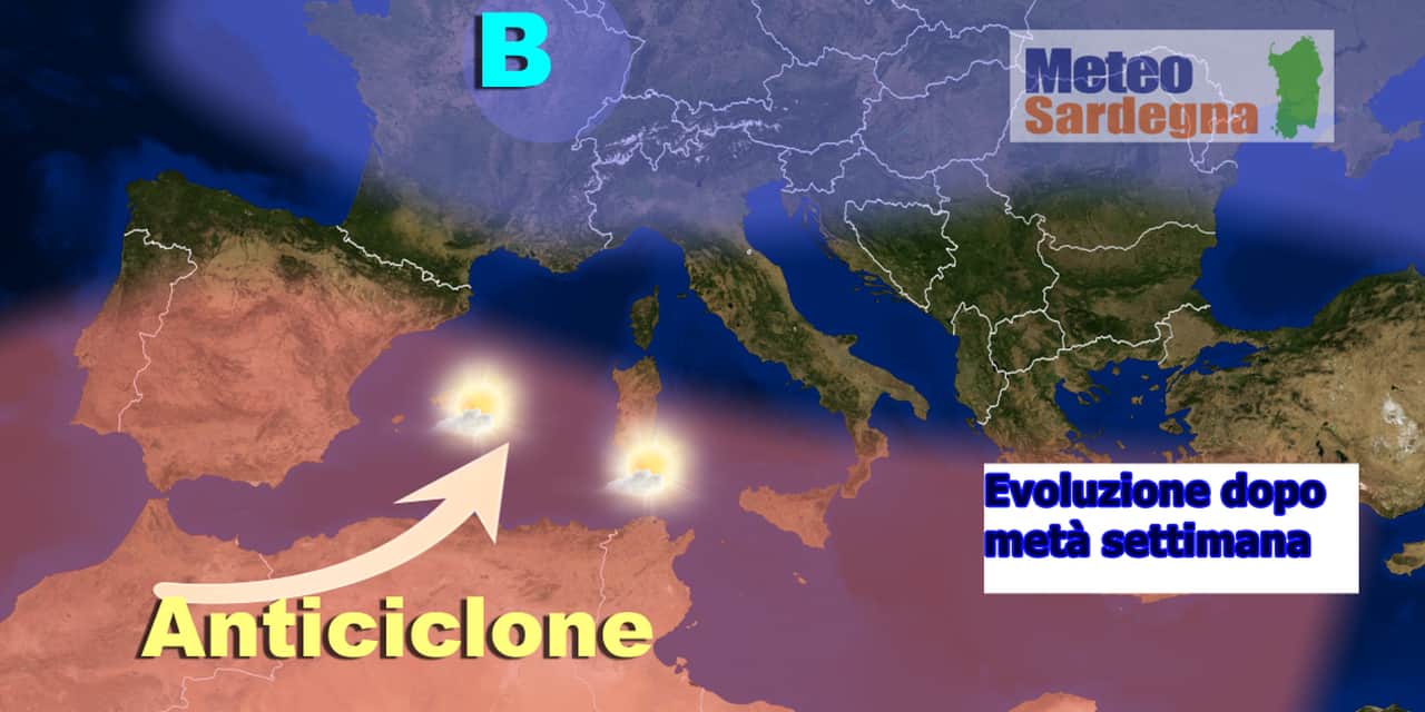 sardegna sole anticiclone - Meteo Sardegna: temporali, ma sole e caldo nella seconda parte di settimana